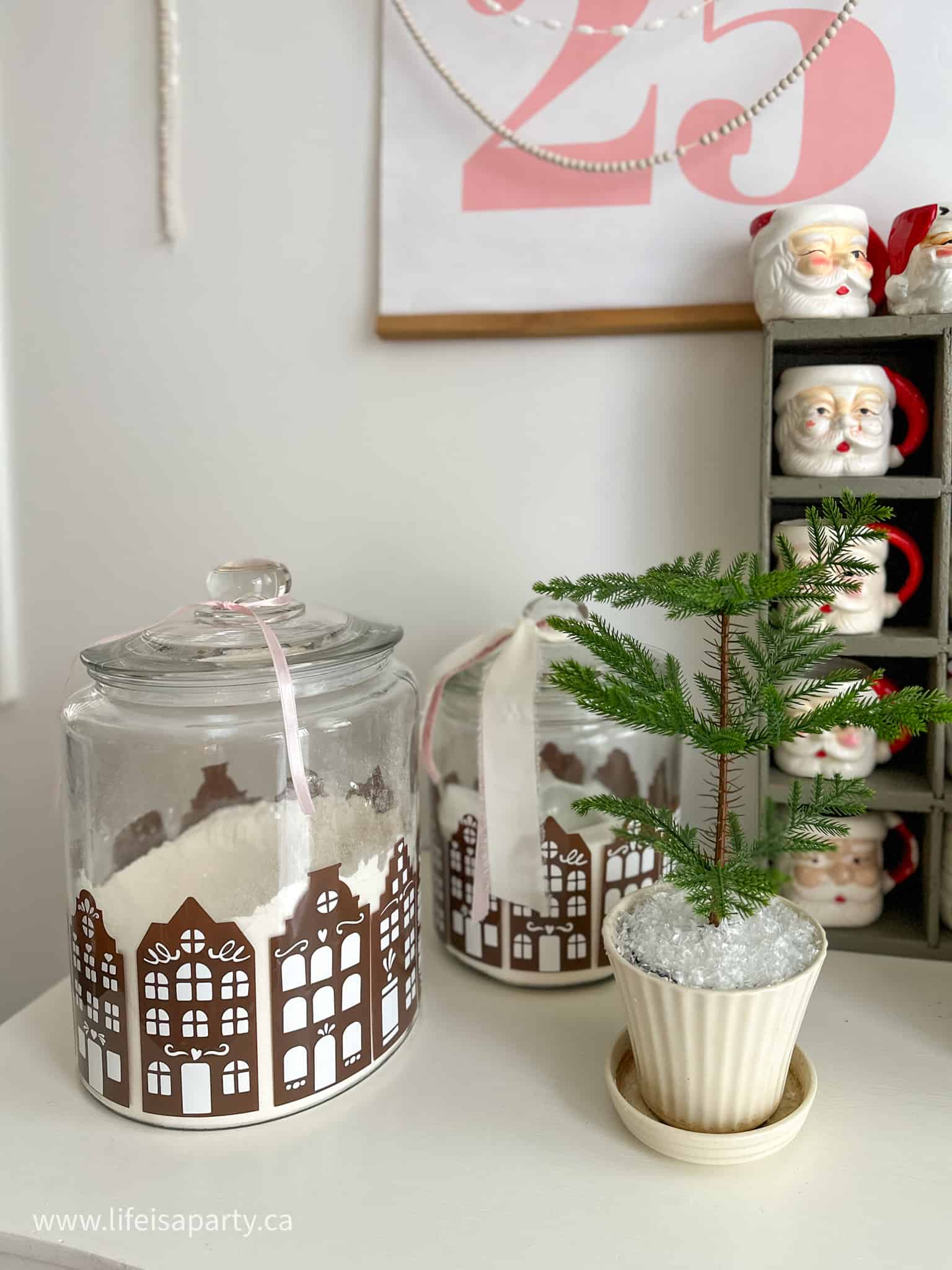 gingerbread kitchen canisters