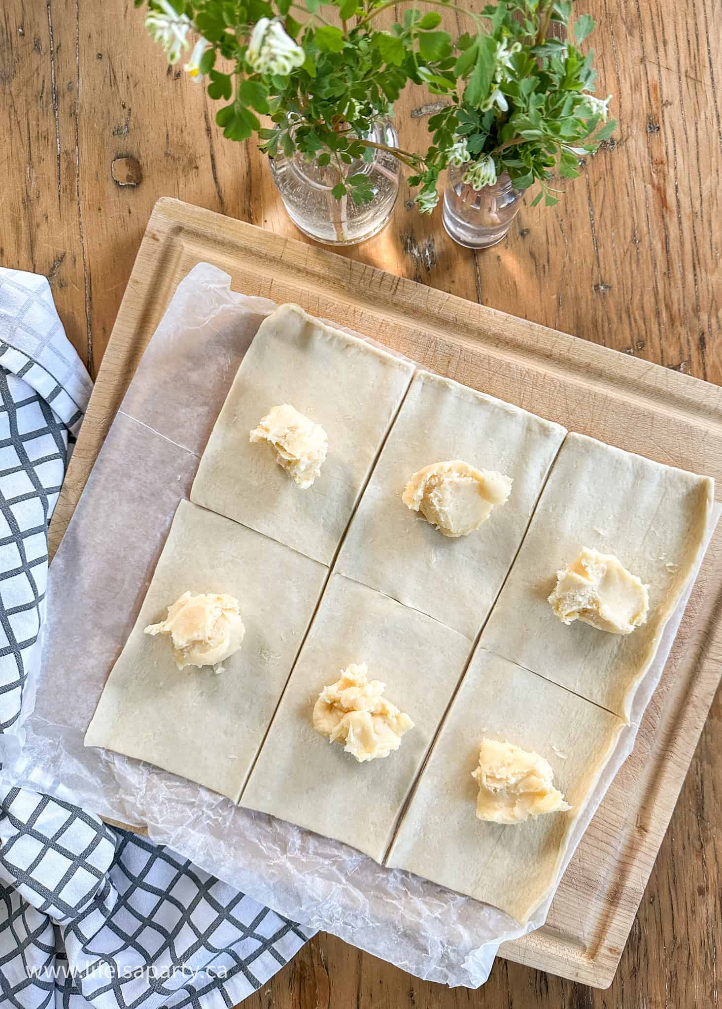 easy puff pastry bear claws